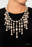 Alluring - 2023 Zi Collection Necklace  - Paparazzi Accessories Bedazzle Me Pretty Mobile Fashion Boutique