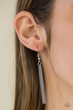 Alpha Glam - Silver Necklace - Paparazzi Accessories Necklace Bedazzle Me Pretty Mobile Fashion Boutique