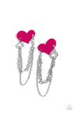 Altered Affection - Pink Post Earrings - Paparazzi Accessories Post Earrings Bedazzle Me Pretty Mobile Fashion Boutique