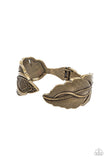 American Art - Brass Bracelet - Paparazzi Accessories Bracelet Bedazzle Me Pretty Mobile Fashion Boutique