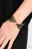 American Art - Brass Bracelet - Paparazzi Accessories Bracelet Bedazzle Me Pretty Mobile Fashion Boutique