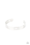 American Girl Glamour - Silver Bracelet - Paparazzi Accessories Bracelet Bedazzle Me Pretty Mobile Fashion Boutique