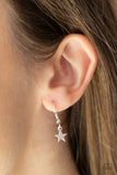 Americana Girl - Silver Necklace - Paparazzi Accessories Necklace Bedazzle Me Pretty Mobile Fashion Boutique
