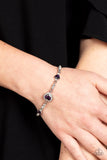 Amor Actually - Purple Bracelet - Paparazzi Accessories Bracelet Bedazzle Me Pretty Mobile Fashion Boutique