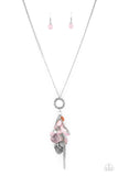 AMOR to Love - Pink Necklace - Paparazzi Accessories Necklace Bedazzle Me Pretty Mobile Fashion Boutique