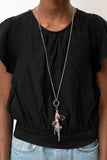 AMOR to Love - Pink Necklace - Paparazzi Accessories Necklace Bedazzle Me Pretty Mobile Fashion Boutique