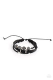 Amplified Aloha - Silver Bracelet - Paparazzi Accessories Bracelet Bedazzle Me Pretty Mobile Fashion Boutique