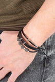 Amplified Aloha - Silver Bracelet - Paparazzi Accessories Bracelet Bedazzle Me Pretty Mobile Fashion Boutique