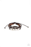 Amplified Aloha - White Bracelet - Paparazzi Accessories Bracelet Bedazzle Me Pretty Mobile Fashion Boutique