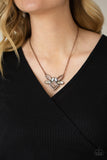 Amulet Avenue - Copper Necklace - Paparazzi Accessories Necklace Bedazzle Me Pretty Mobile Fashion Boutique