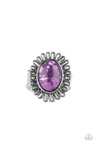 Anasazi Arbor - Purple Ring - Paparazzi Accessories Ring Bedazzle Me Pretty Mobile Fashion Boutique
