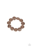 Ancient Animal - Copper Bracelet - Paparazzi Accessories Bracelet Bedazzle Me Pretty Mobile Fashion Boutique