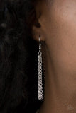 Ancient Arrow - Silver Necklace - Paparazzi Accessories Necklace Bedazzle Me Pretty Mobile Fashion Boutique