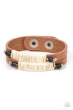 And ZEN Some - Black Bracelet - Paparazzi Accessories Bracelet Bedazzle Me Pretty Mobile Fashion Boutique