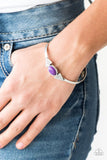 Apache Trail - Purple Bracelet - Paparazzi Accessories Bracelet Bedazzle Me Pretty Mobile Fashion Boutique