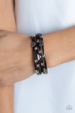Aphrodite Ascending - Brown Bracelet - Paparazzi Accessories Bracelet Bedazzle Me Pretty Mobile Fashion Boutique