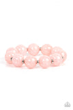 Arctic Affluence - Pink Bracelet - Paparazzi Accessories Bracelet Bedazzle Me Pretty Mobile Fashion Boutique