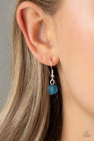 Arctic Art - Blue Necklace - Paparazzi Accessories Necklace Bedazzle Me Pretty Mobile Fashion Boutique