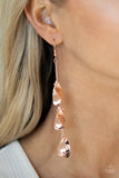 Arrival CHIME - Copper Earrings - Paparazzi Accessories Earrings Bedazzle Me Pretty Mobile Fashion Boutique
