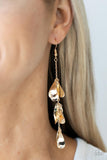 Arrival CHIME - Gold Earrings - Paparazzi Accessories Earrings Bedazzle Me Pretty Mobile Fashion Boutique