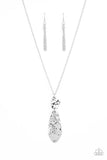 Artisan Abode - Silver Necklace - Paparazzi Accessories Necklace Bedazzle Me Pretty Mobile Fashion Boutique