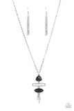 Artisan Eden - Black Necklace - Paparazzi Accessories Necklace Bedazzle Me Pretty Mobile Fashion Boutique