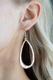 ARTISAN Gallery - Rose Gold Earrings - Paparazzi Accessories Earrings Bedazzle Me Pretty Mobile Fashion Boutique
