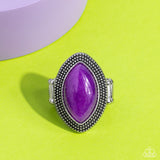 Artisanal Apothecary - Purple Ring - Paparazzi Accessories Ring Bedazzle Me Pretty Mobile Fashion Boutique