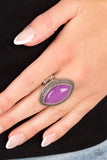 Artisanal Apothecary - Purple Ring - Paparazzi Accessories Ring Bedazzle Me Pretty Mobile Fashion Boutique