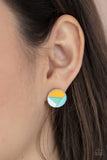 Artistic Expression - Multi Post Earrings - Paparazzi Accessories Post Earrings FS-Bedazzle Me Pretty Mobile Fashion Boutique
