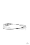 Artistically Adorned - Silver Bracelet - Paparazzi Accessories Bracelet Bedazzle Me Pretty Mobile Fashion Boutique