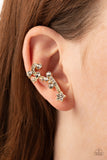 Astral Anthem - Gold Post Earrings - Paparazzi Accessories Post Earrings Bedazzle Me Pretty Mobile Fashion Boutique