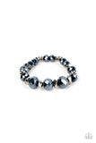 Astral Auras - Blue Bracelet - Paparazzi Accessories Bracelet Bedazzle Me Pretty Mobile Fashion Boutique