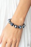 Astral Auras - Blue Bracelet - Paparazzi Accessories Bracelet Bedazzle Me Pretty Mobile Fashion Boutique