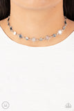 Astro Goddess - Silver Necklace - Paparazzi Accessories Necklace Bedazzle Me Pretty Mobile Fashion Boutique