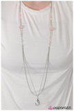 At The Stroke of Midnight - Pink Lanyard - Paparazzi Accessories Lanyard Bedazzle Me Pretty Mobile Fashion Boutique