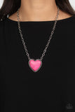 Authentic Admirer - Pink Necklace - Paparazzi Accessories Necklace Bedazzle Me Pretty Mobile Fashion Boutique