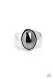 Avant-Garde Age - Silver Ring - Paparazzi Accessories Ring Bedazzle Me Pretty Mobile Fashion Boutique