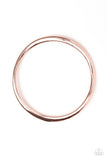 Awesomely Asymmetrical - Copper Bracelet - Paparazzi Accessories Bracelet Bedazzle Me Pretty Mobile Fashion Boutique