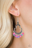 Babe Alert - Multi Earrings - Paparazzi Accessories Earrings Bedazzle Me Pretty Mobile Fashion Boutique