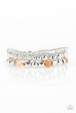 Babe-alicious - Brown Bracelet - Paparazzi Accessories Bracelet Bedazzle Me Pretty Mobile Fashion Boutique