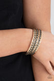 Back-To-Back Stacks - Multi Bracelet - Paparazzi Accessories Bracelet Bedazzle Me Pretty Mobile Fashion Boutique