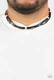 Backpack Paradise - Brown Necklace - Paparazzi Accessories Necklace Bedazzle Me Pretty Mobile Fashion Boutique