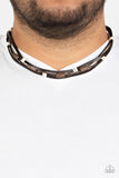 Backpack Paradise - Copper Necklace - Paparazzi Accessories Necklace Bedazzle Me Pretty Mobile Fashion Boutique