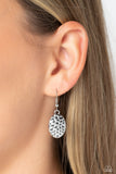 Badlands Border - Red Necklace - Paparazzi Accessories Necklace Bedazzle Me Pretty Mobile Fashion Boutique
