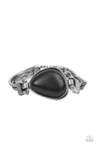 Badlands Bounty - Black Bracelet - Paparazzi Accessories Bracelet Bedazzle Me Pretty Mobile Fashion Boutique