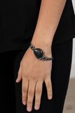 Badlands Bounty - Black Bracelet - Paparazzi Accessories Bracelet Bedazzle Me Pretty Mobile Fashion Boutique
