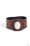 Badlands Rover - White Bracelet - Paparazzi Accessories Bracelet Bedazzle Me Pretty Mobile Fashion Boutique