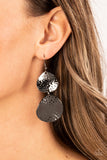 Bait and Switch - Black Earrings - Paparazzi Accessories Earrings Bedazzle Me Pretty Mobile Fashion Boutique