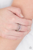Bank On It - Pink Ring - Paparazzi Accessories Ring Bedazzle Me Pretty Mobile Fashion Boutique